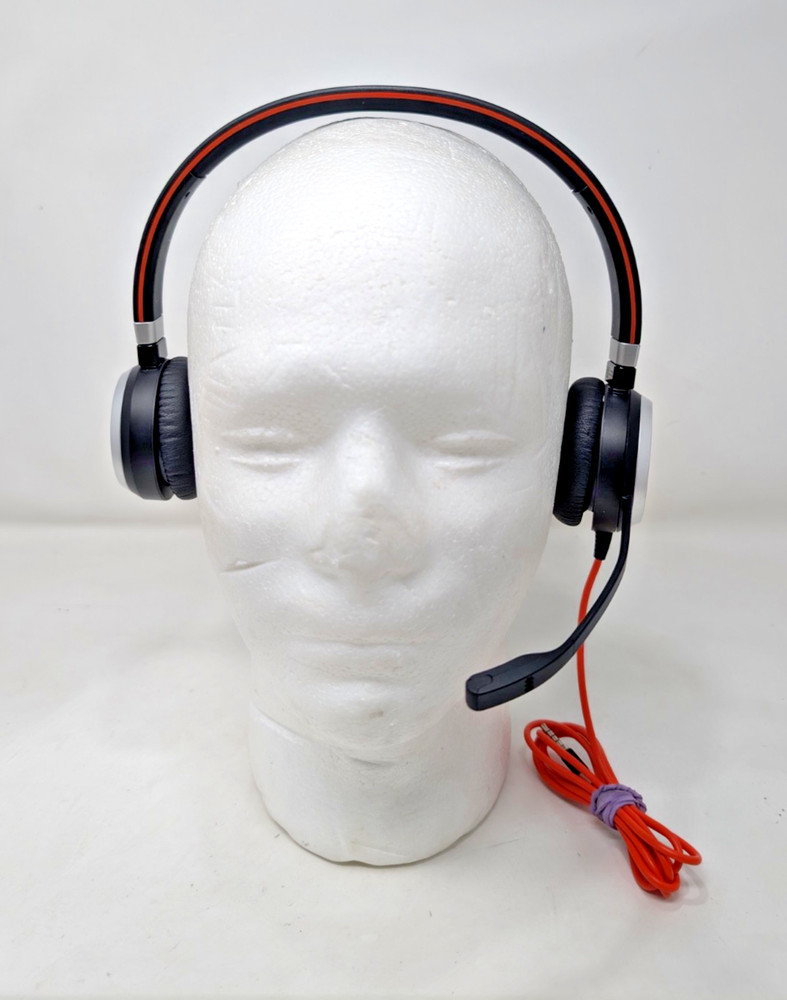 Jabra Evolve 40 UC Mono Wired Headset HSC017 with USB-A Controller TESTED