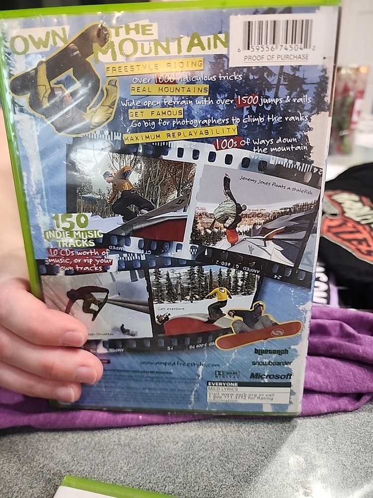 Amped - Case And Manual Only Xbox