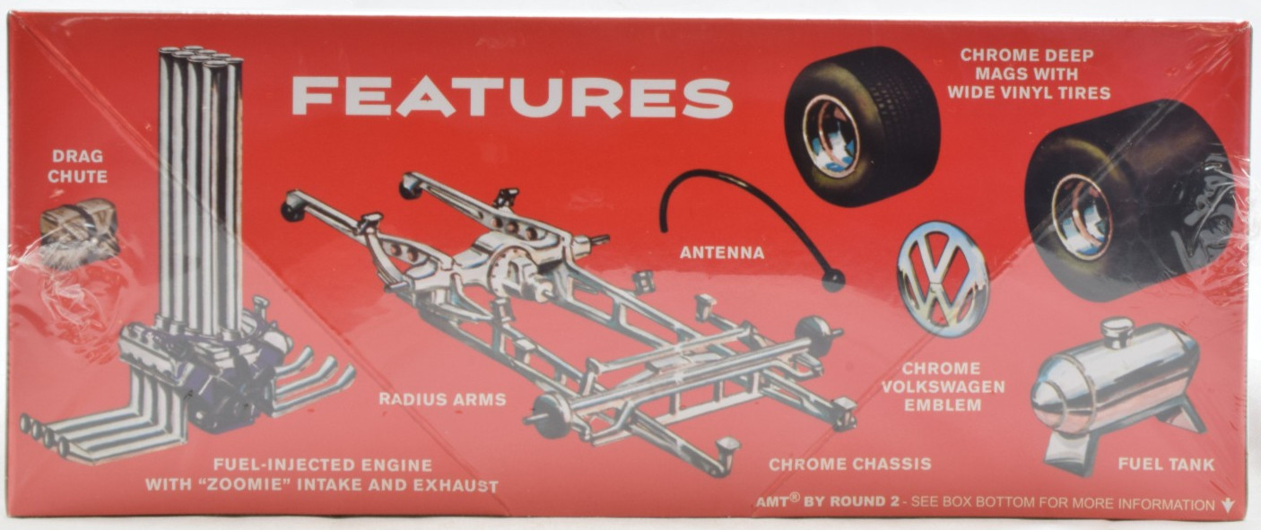 AMT "Coca-Cola" Volkswagen Custom Van Show Rod 1:25 Plastic Model Car Kit 1518