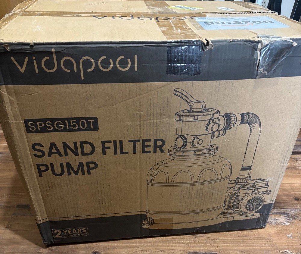Sand Filter Above Ground Pool  Pumps with Timer 3,000GPM