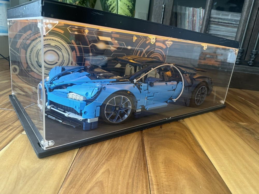 LEGO Technic Auto Car LED Acrylic Clear Display Case Stackable Showcase Box 1:8