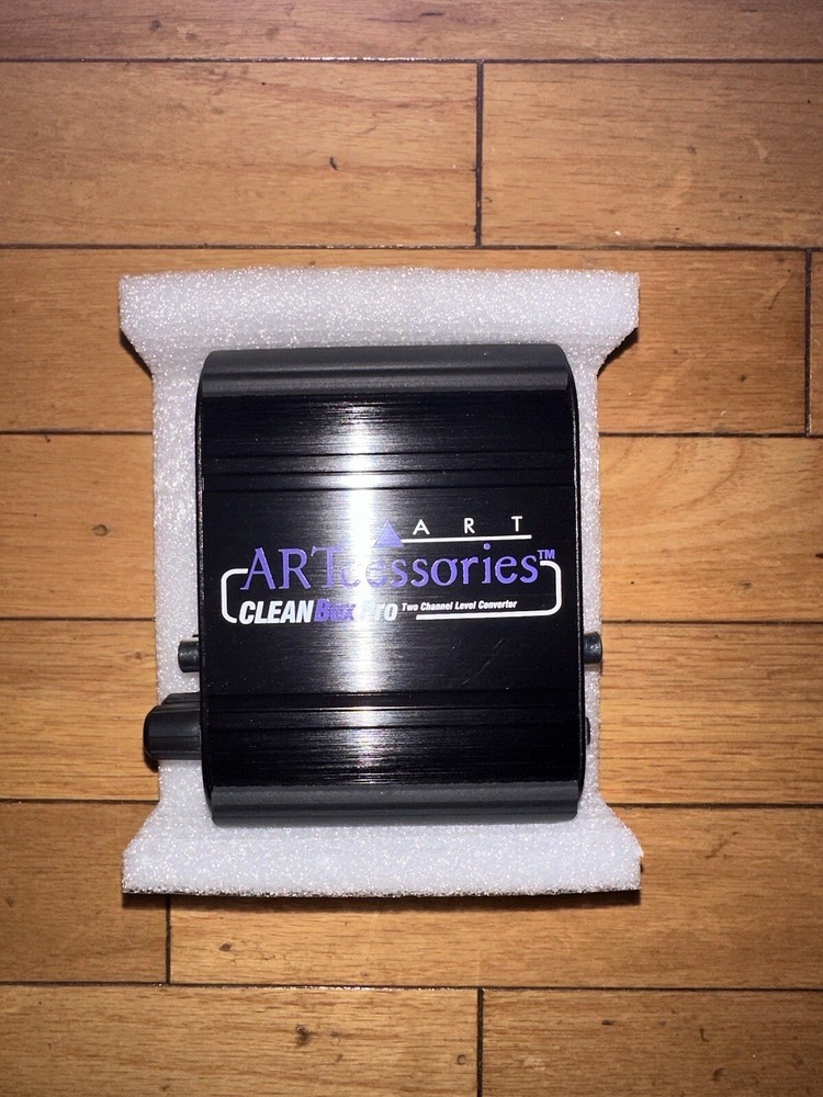 ART Cleanbox Pro Dual Channel Level Converter