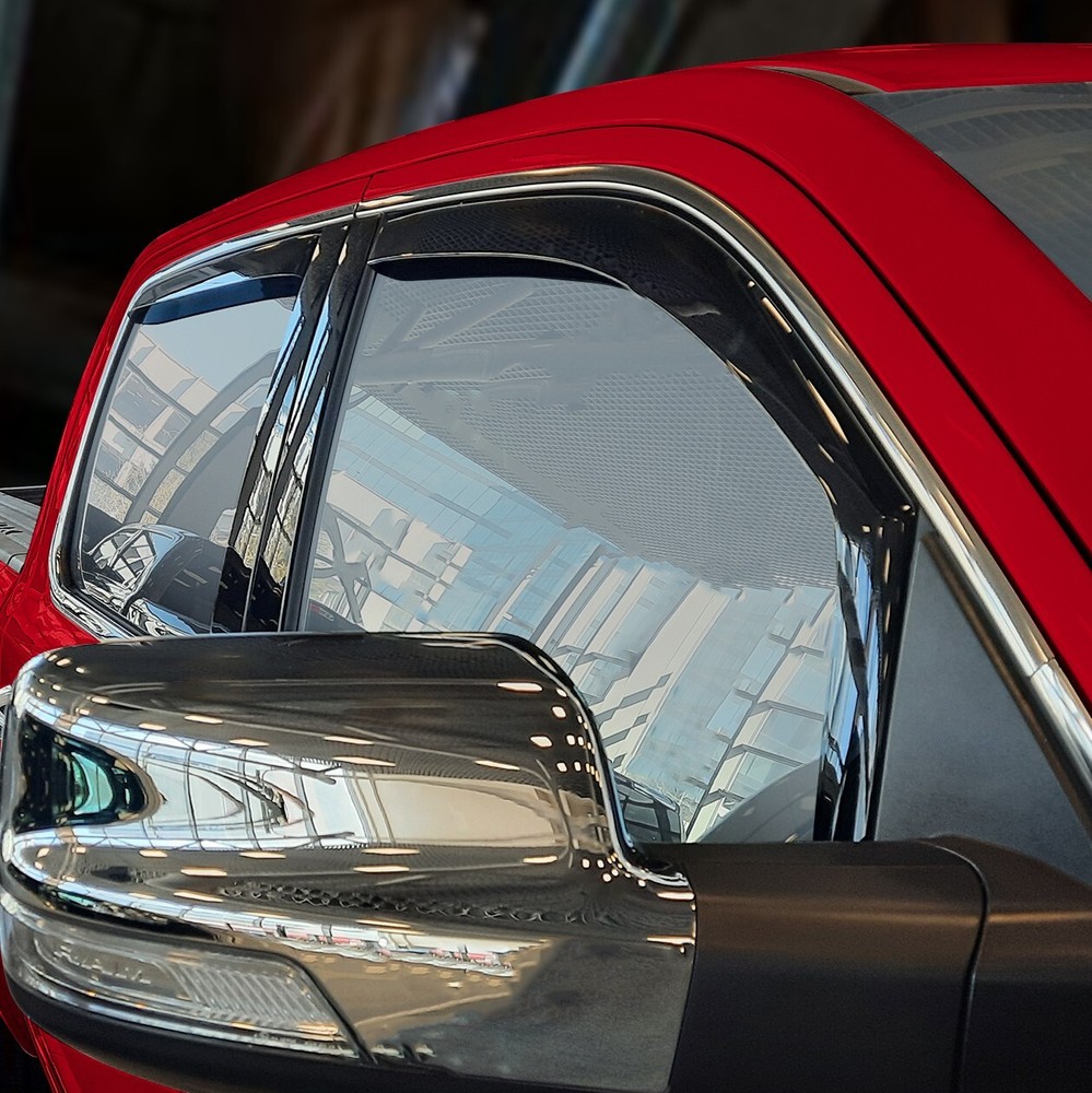 Rain Guards Vent Visors Shade for 2019-2024 Dodge RAM Crew Cab