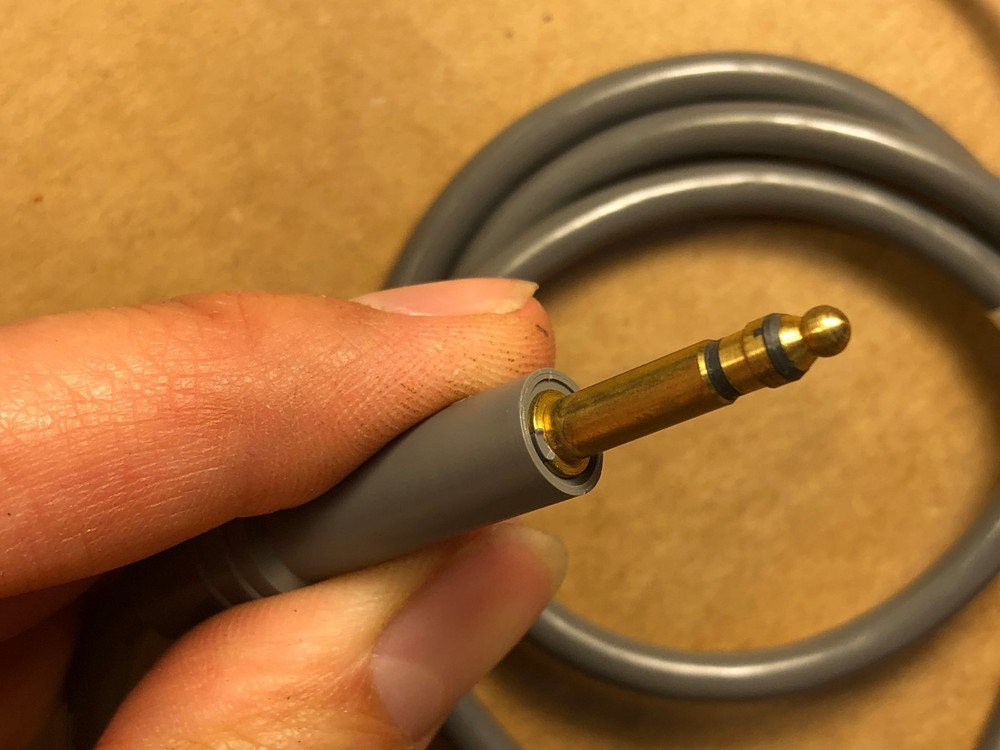 NOS Vintage 310 Telecom Plug Wired 3-conductor Cable