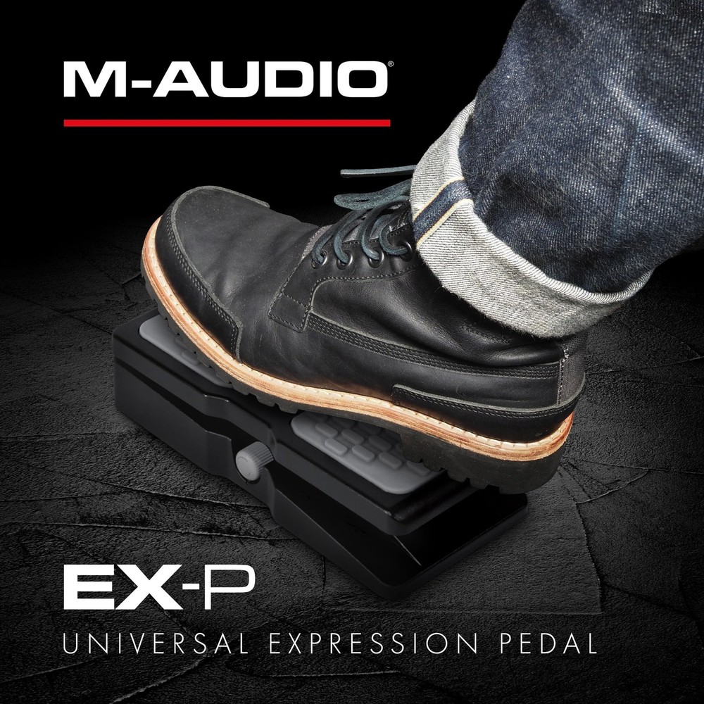 EX-P | Universal Expression Pedal for Keyboards, MIDI Keyboards/Controllers and