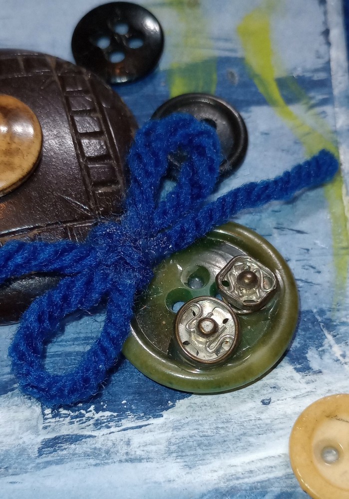 Snapping Sea Turtle Handmade Button Art Beads And Button Turtle Theme Art