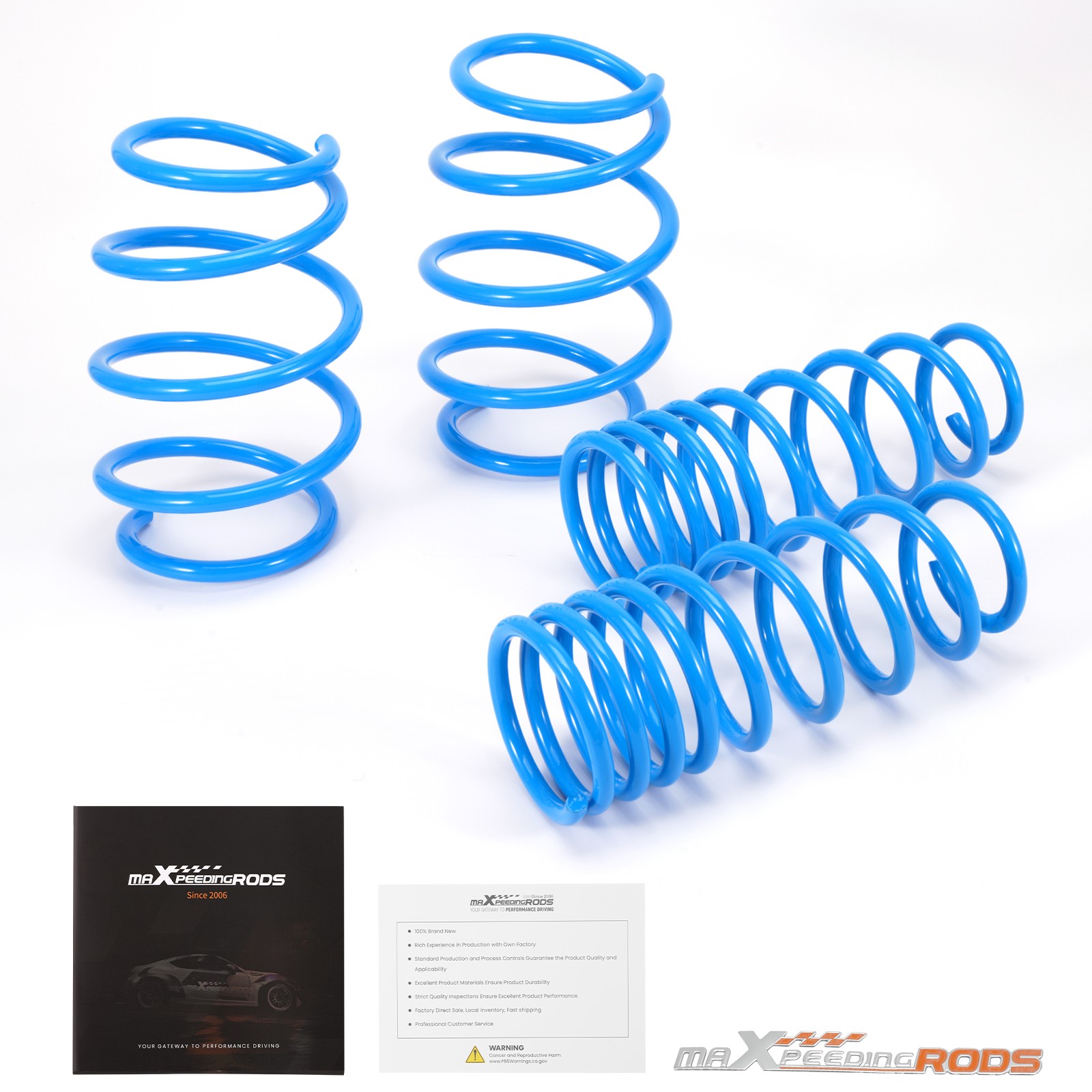 MaXpeedingrods Lowering Sport Springs For Toyota Corolla FWD 2009-2013