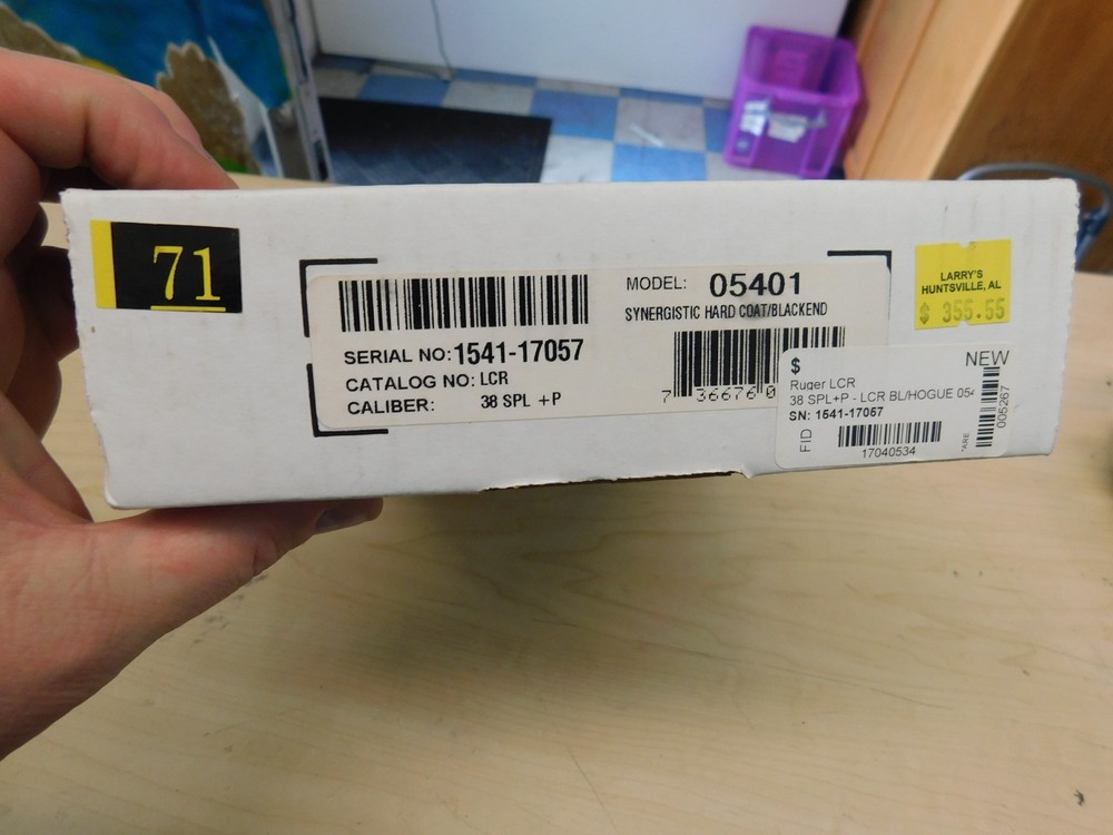 Ruger .38 Factory OEM Box