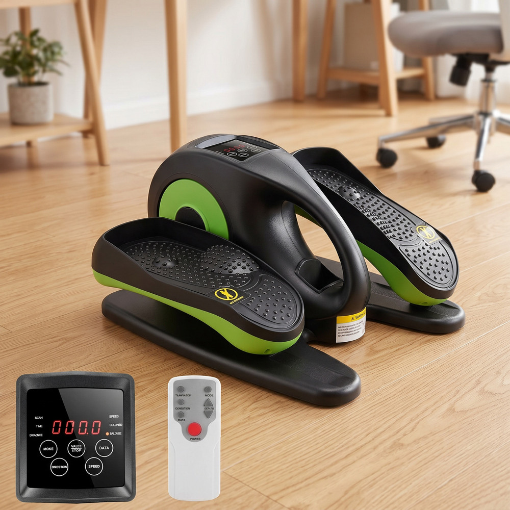 Ellipse Electric Elliptical Machine Under Desk Leg Exerciser-Remote Control