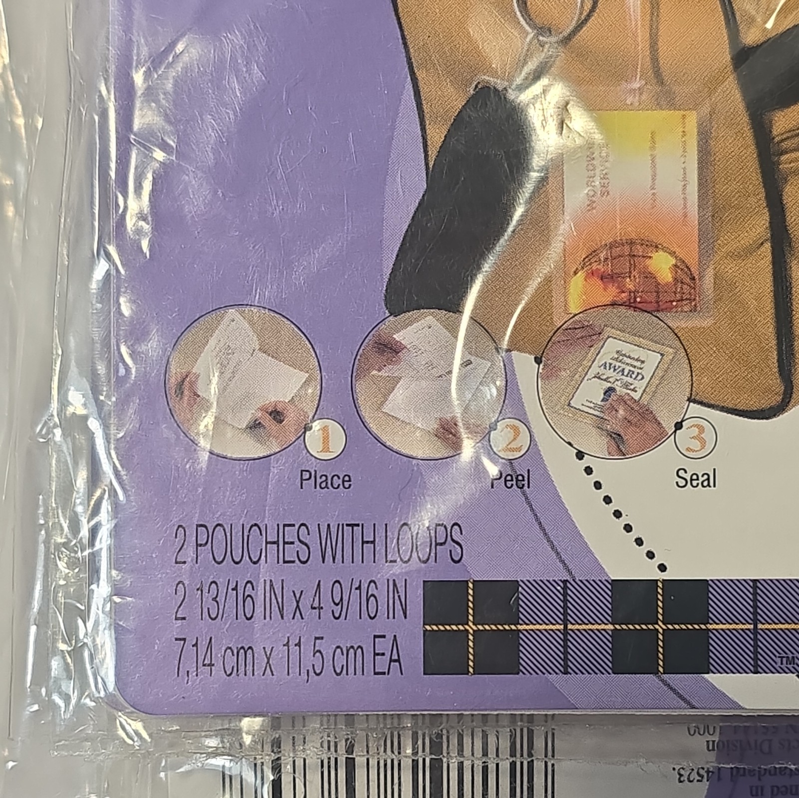 Scotch Self Sealing Laminating 6 packs of 2 luggage Pouches Bag Tags Photo Safe