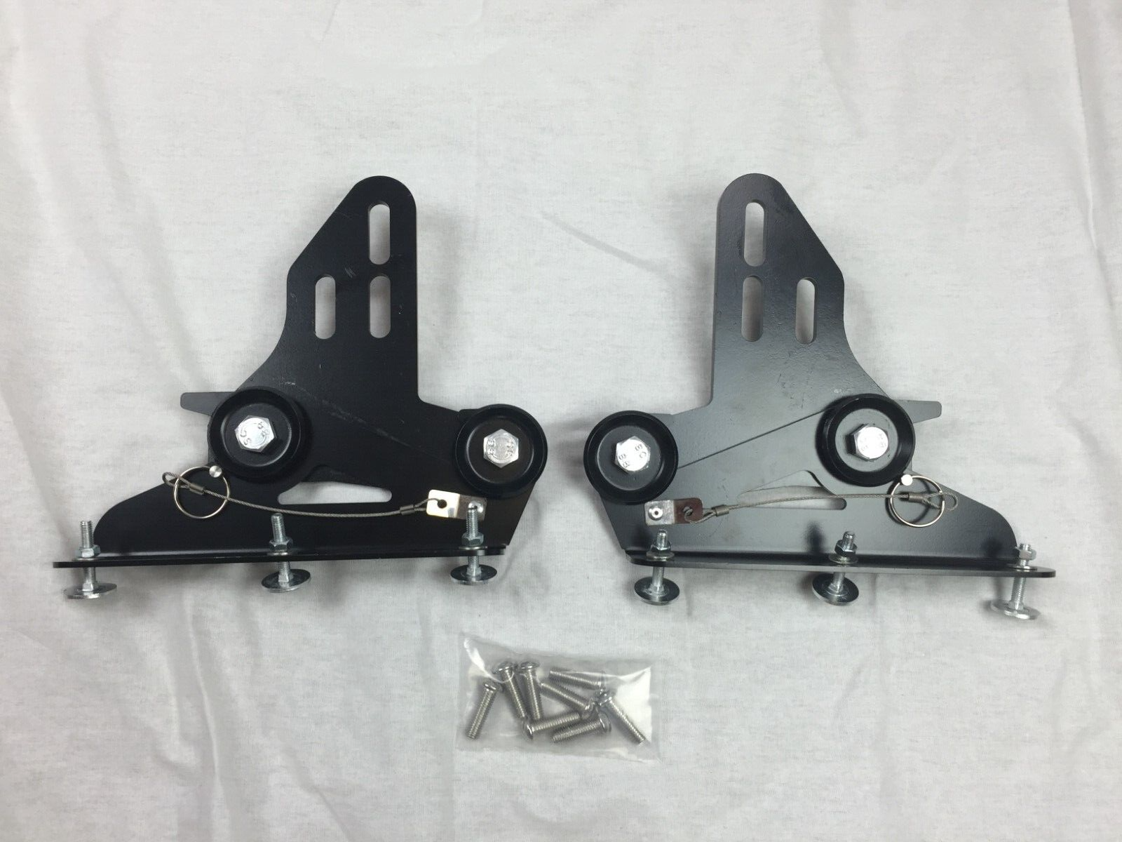 All Out Fab Quick release Front Bumper Wind Splitter Brackets 92-00 Civic EG DC2