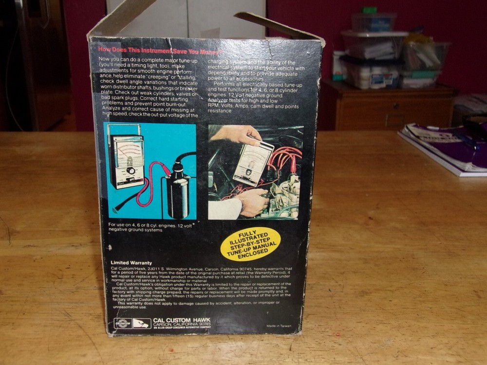 VINTAGE HAWK 6 FUNCTION ANALYZER