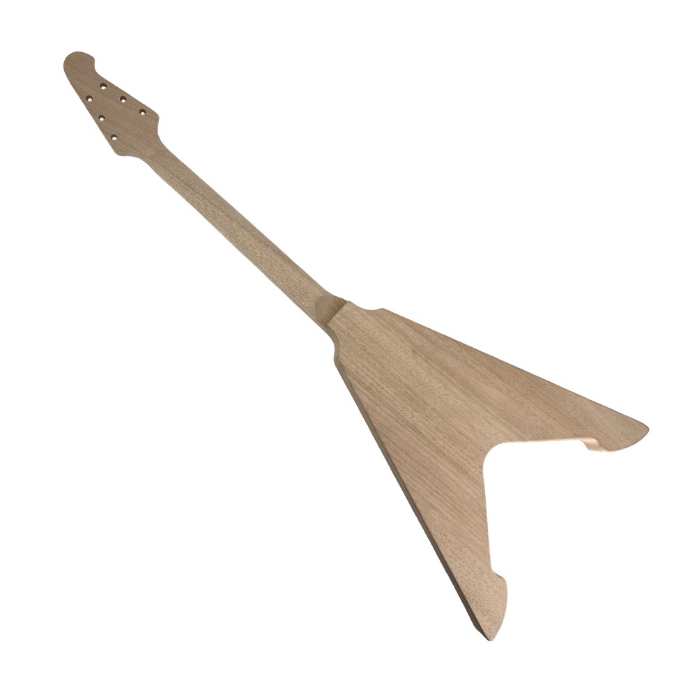 Electric Guitar Kit Mahoagny Guitar Body 22fret 24.75inch Rosewood Fretboard