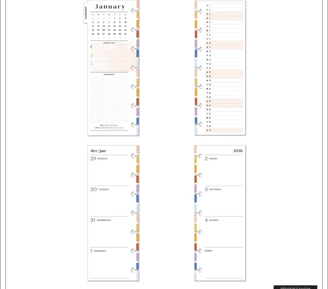 HAPPY PLANNER GILMORE GIRLS VALUE PACK STICKERS and MINI PLANNER LIMITED EDITION