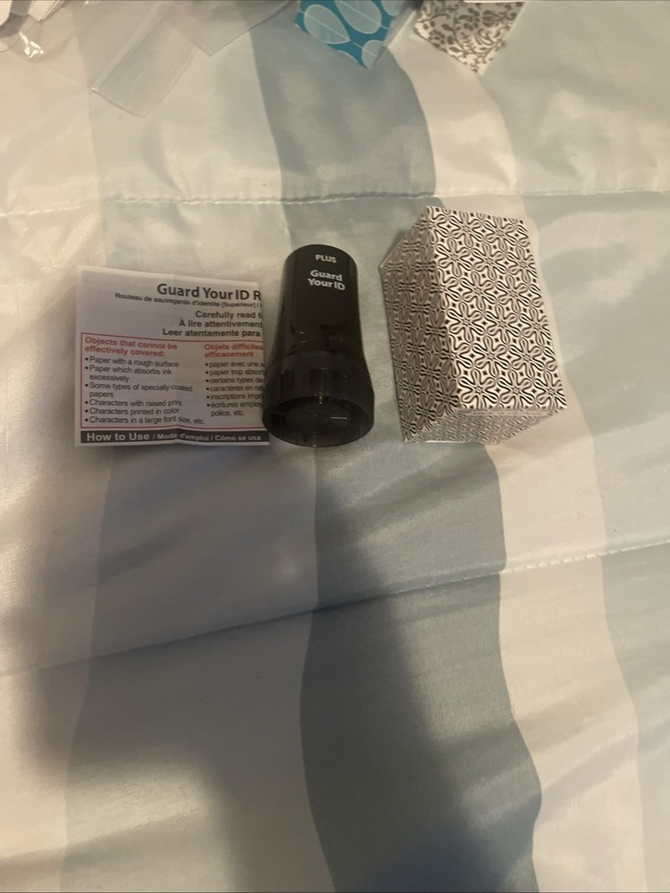 New Guard Your ID Roller Advanced X PLUS Black  NIB