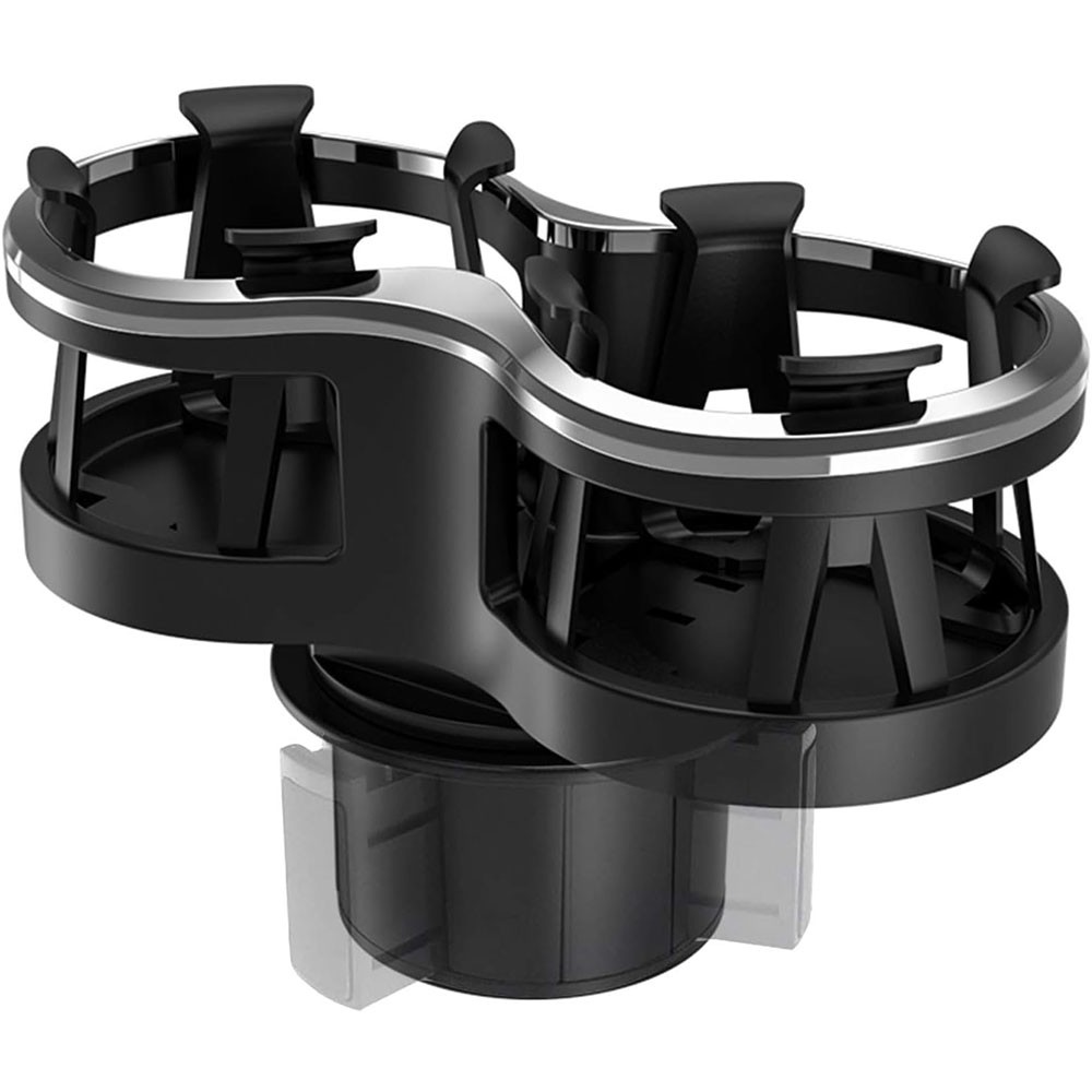 2 in 1 Car Cup Holder Expander Cup Holder Extender Adapter with Expandable Base
