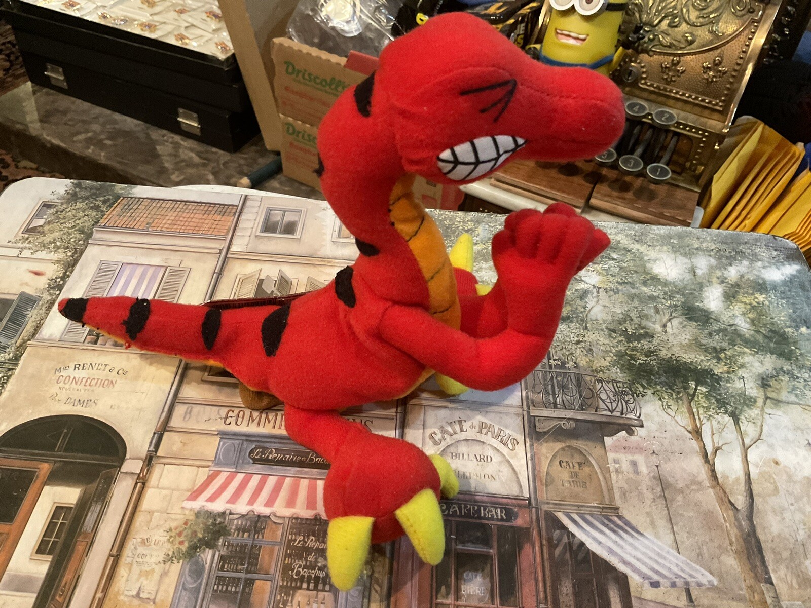 NWT VELOCICRAPPER SERIES 2. MEANIES BEANIES TOY PLUSH IDEA FACTORY 1998