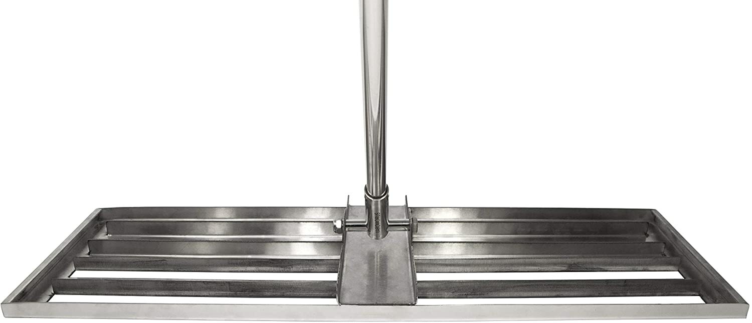 Varomorus Stainless Steel Lawn Level Tool with Handle for Grass Golf Field