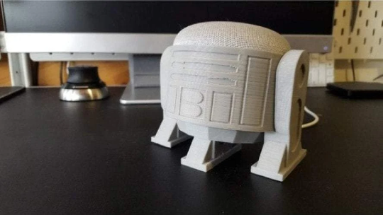 R2D2 Droid Body for Google Home Mini | Stand for Smart Speaker