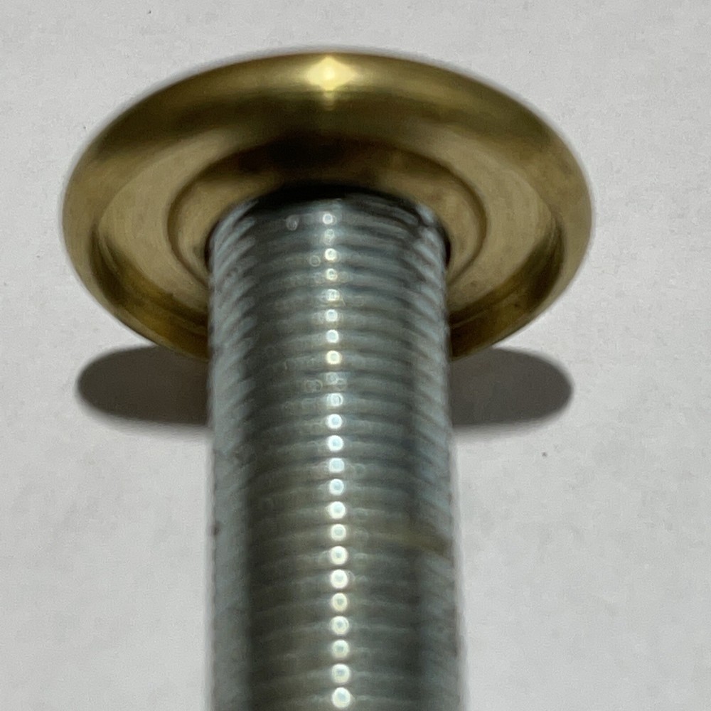 3/4” UNF SOLID BRASS TURNED END CAP CHECK RING THREADED 1/8 IPS LOT OF 6