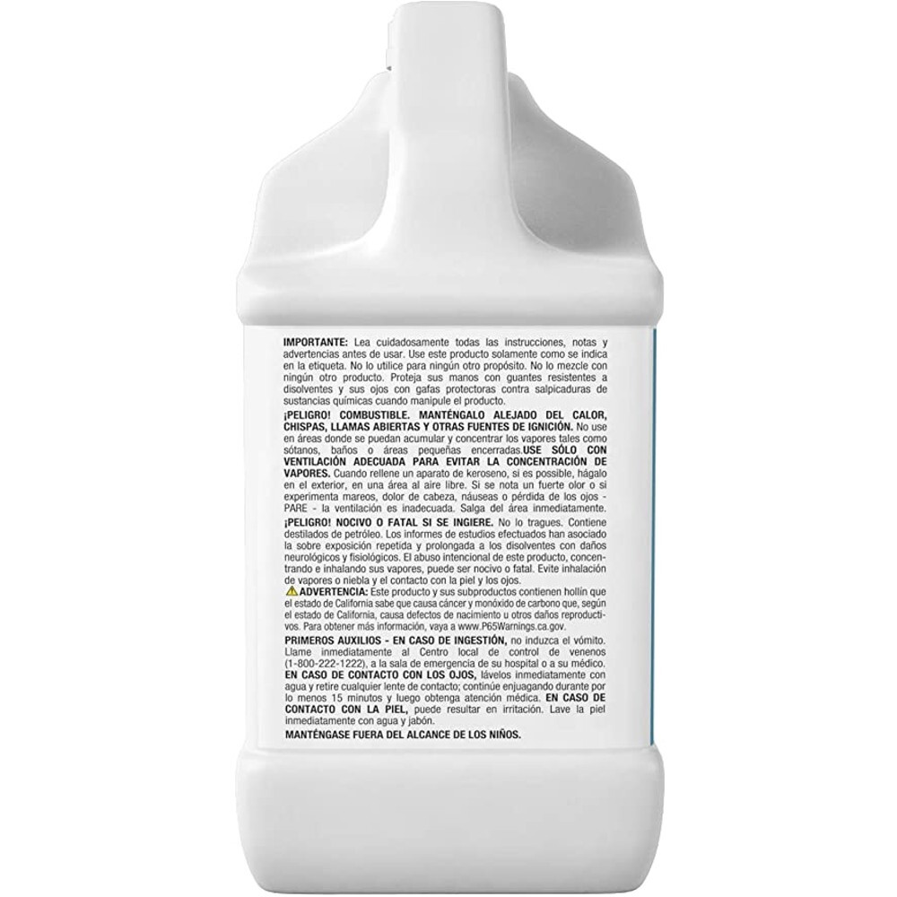 KleanHeat Kerosene Alternative No Smoke or Odor Lamp and Heater Fuel 120 Oz Jug