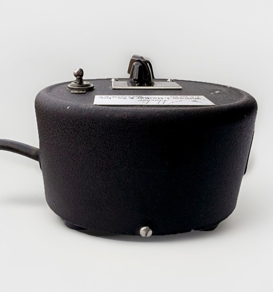 Vintage William J Hacker Control Unit Variable Speed Power Controller Retro