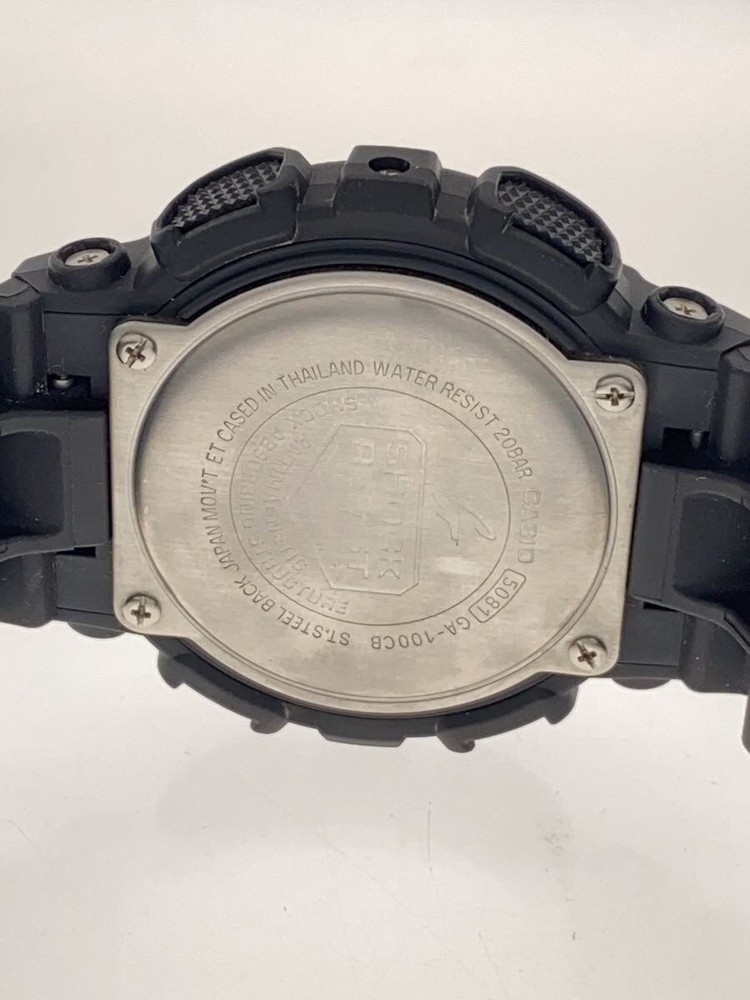 CASIO Quartz Watch G SHOCK Digital Analog BLK
