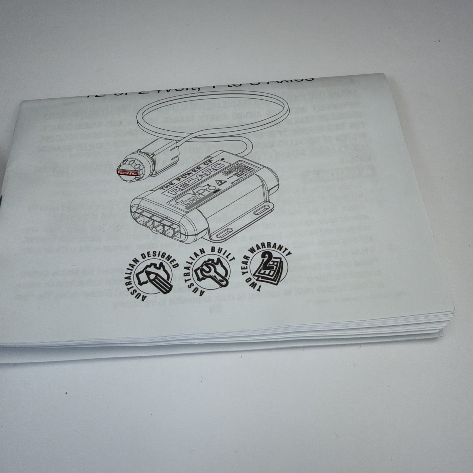 REDARC Tow-Pro Elite V3 Electric Trailer Brake Controller EBRH-ACCV3-NA