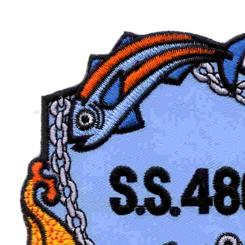 SS-480 USS Medregal Patch - Version A
