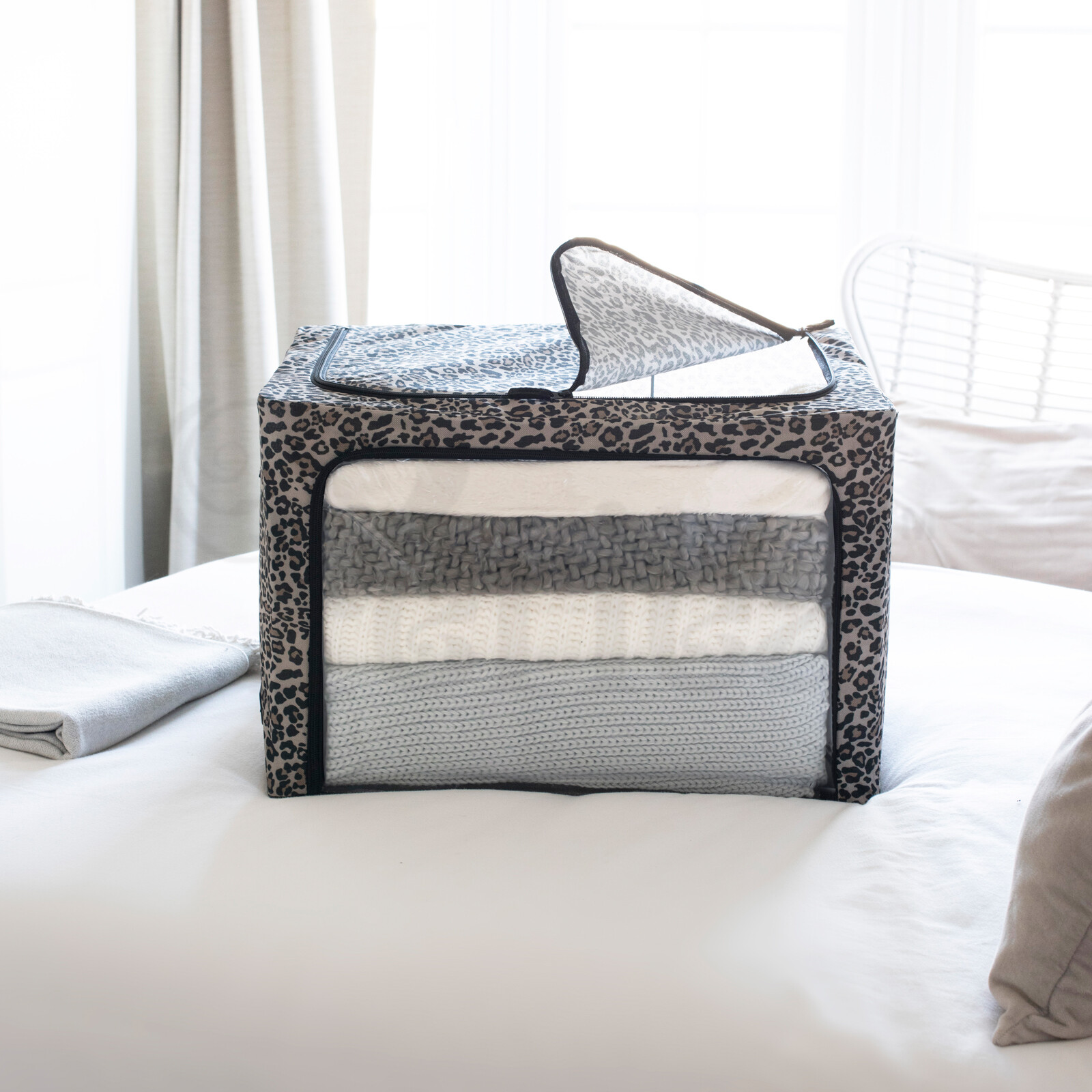 Periea Beau Clothes Storage Bag Steel Frame Underbed Box