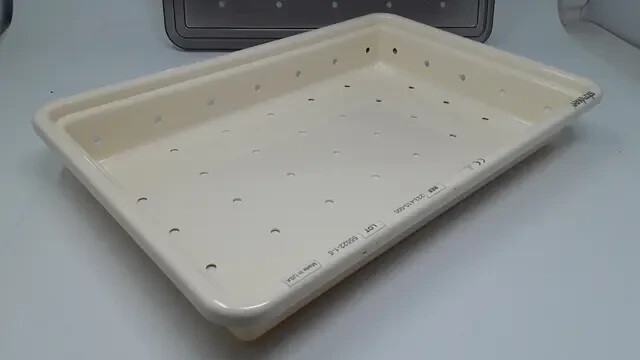 Stryker 233-410-000 Autoclavable Camera Sterilization Tray & Lid Case Container