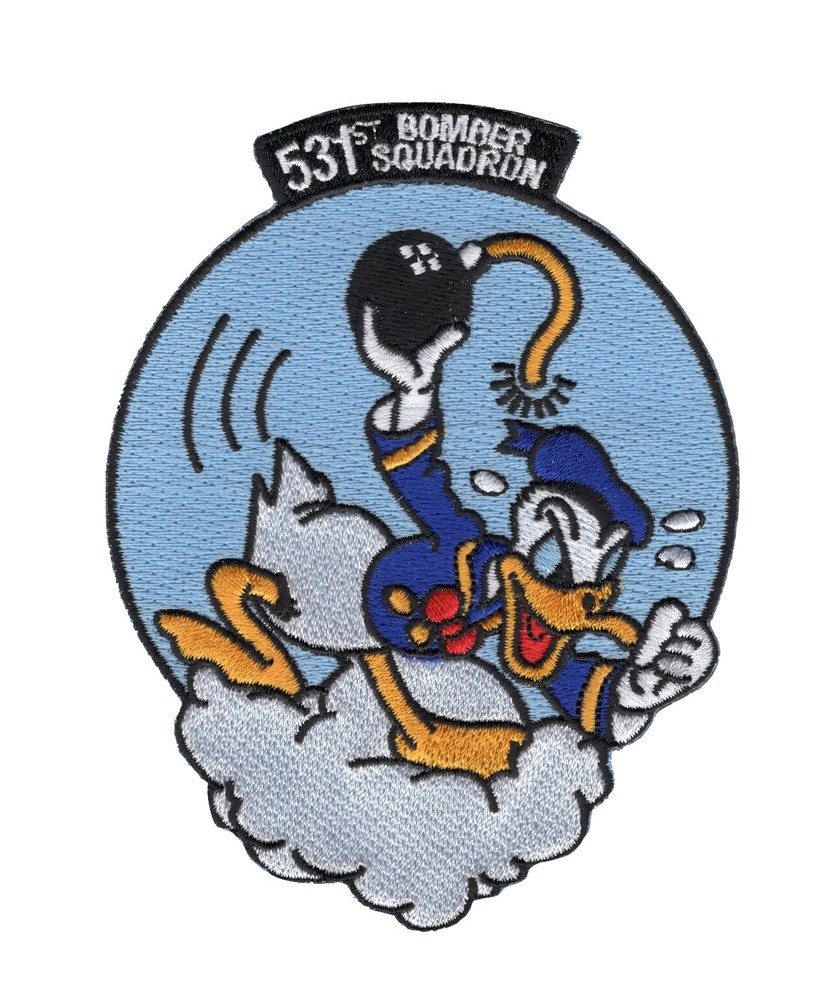 531st Bombardment Squadron WWII Patch