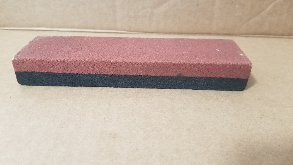 Black & Red Sharpening Stone , VGC