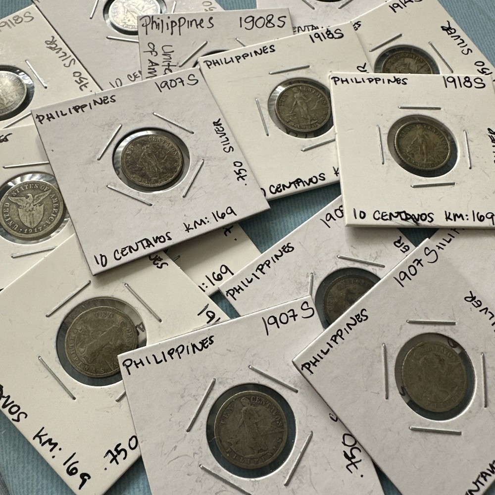 Philippines 10 Centavos Random Years Random Mint Random Condition Pick 1