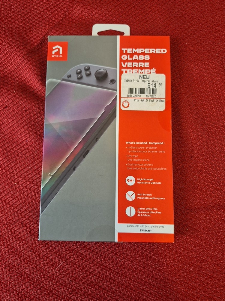 Nintendo Switch Tempered Glass Sceen Protector