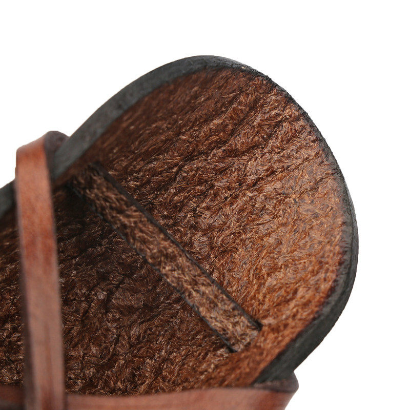 TOURBON Leather Ax Handle Guard Collar Sheath Haft Axe Cover Hatchet Protector