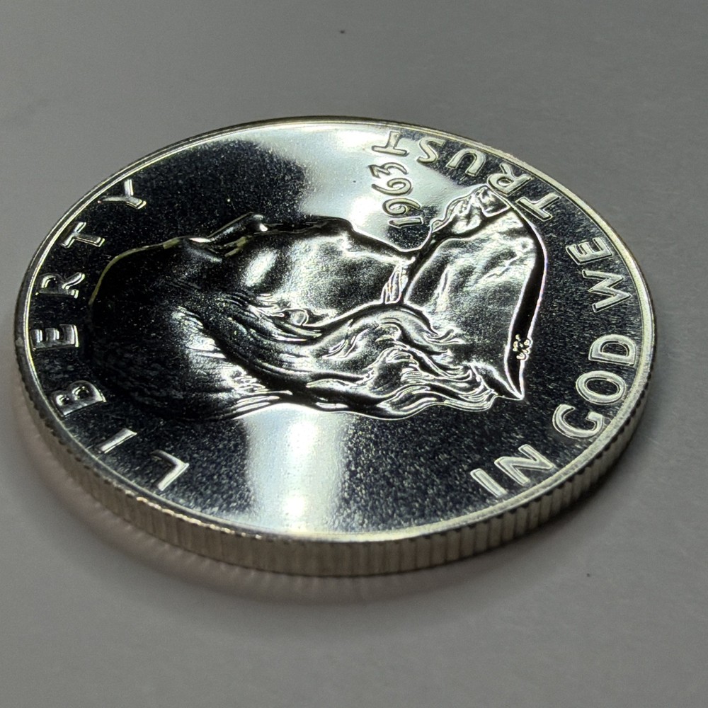 1963 50C (Proof) Franklin Half Dollar Silver Coin