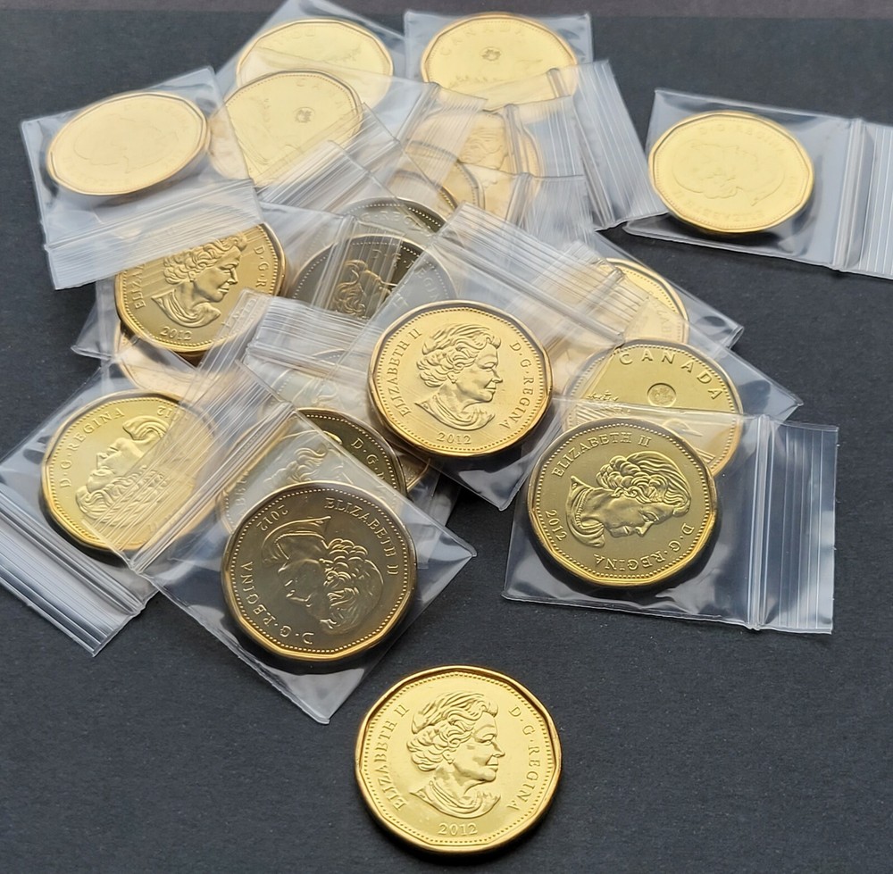 ***CANADA LOONIE 2012 *** FROM MINT ROLL ***