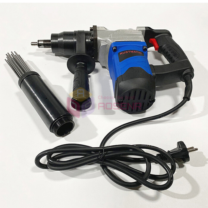 110V Electric Needle Derusting Gun Rust Removal Needle Scaler Jet Chisel