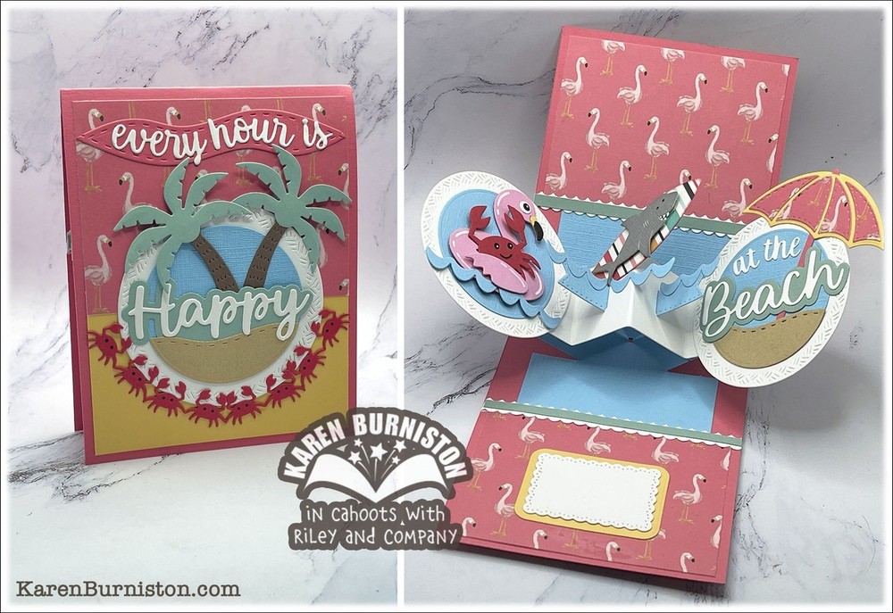 Karen Burniston Die 1260 - Beach Elements