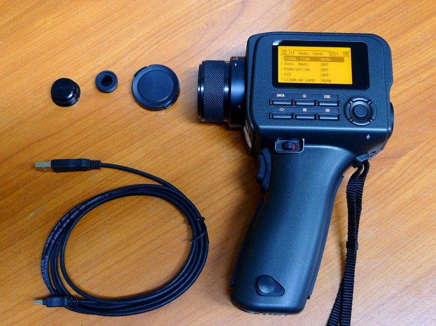 Konica Minolta LS-150 with box, Portable precision spot luminance meter