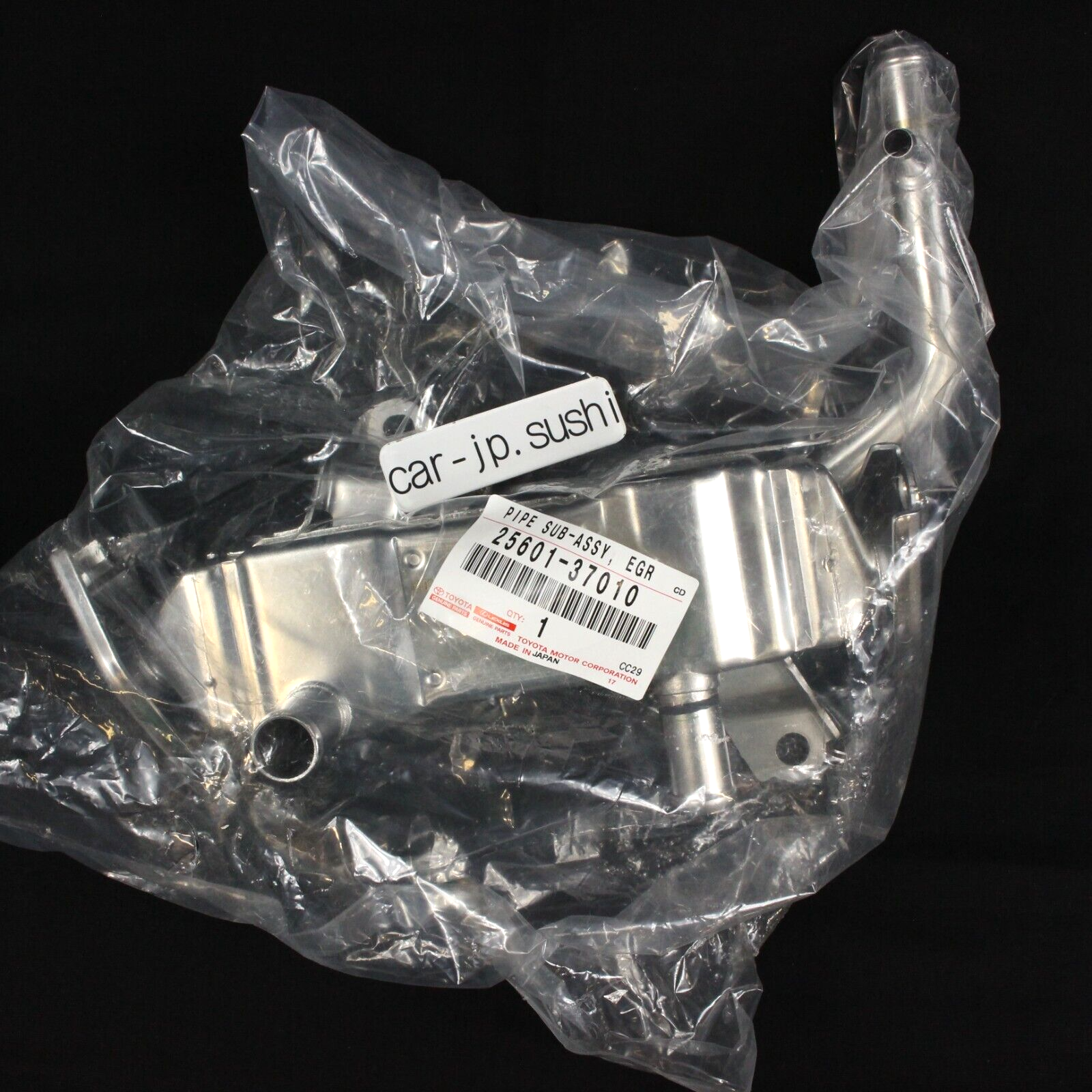 TOYOTA Genuine EGR Pipe Cooler LEXUS CT200H PRIUS ZVW30 ZVW35 ZVW41 25601-37010