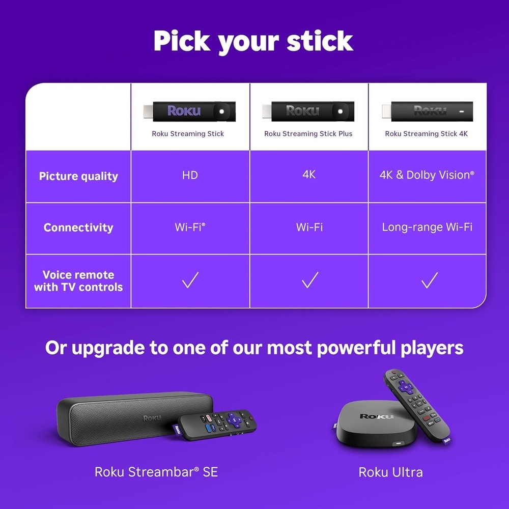 HD Streaming Stick with Voice Remote