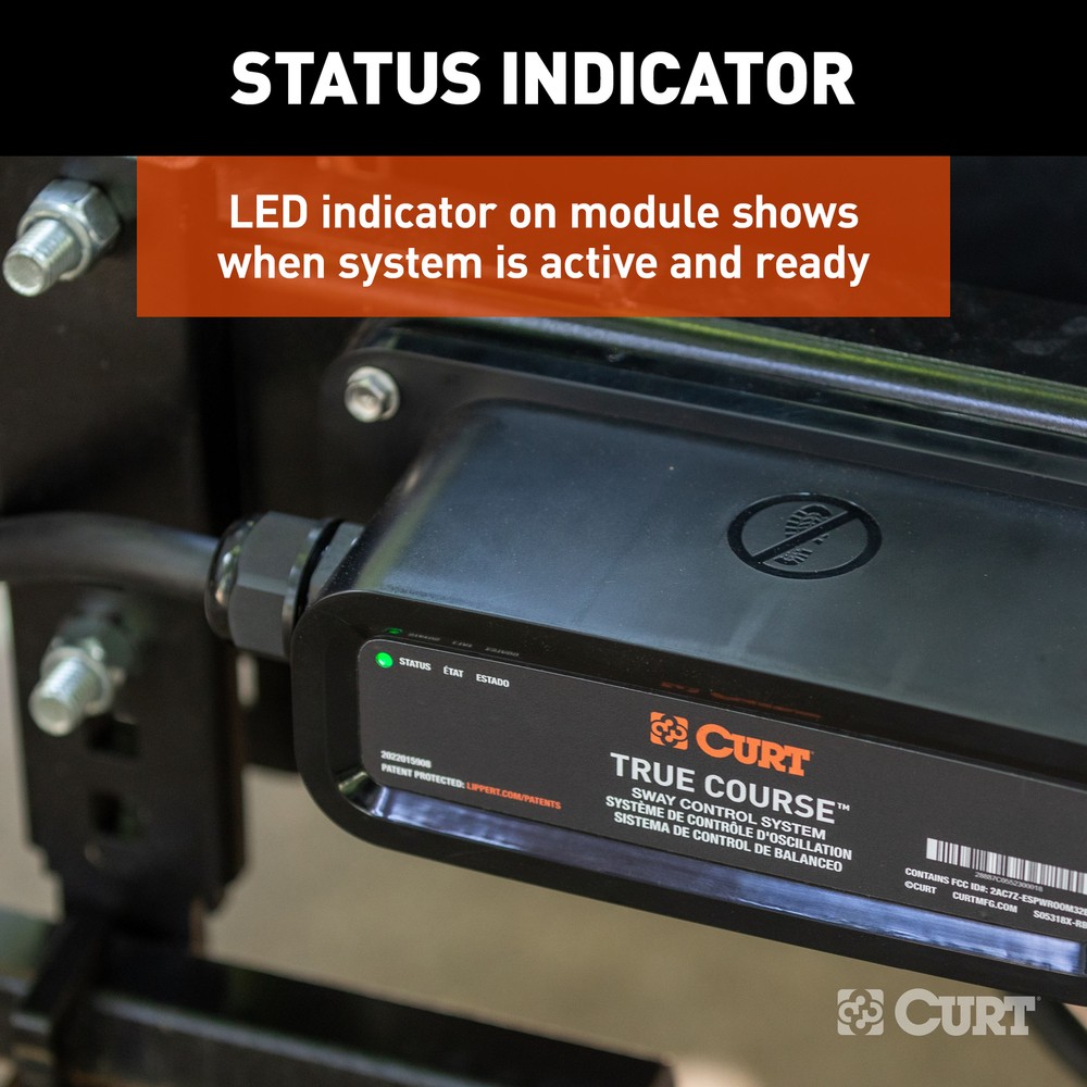 True Course Advanced Bluetooth? Trailer Sway Control System