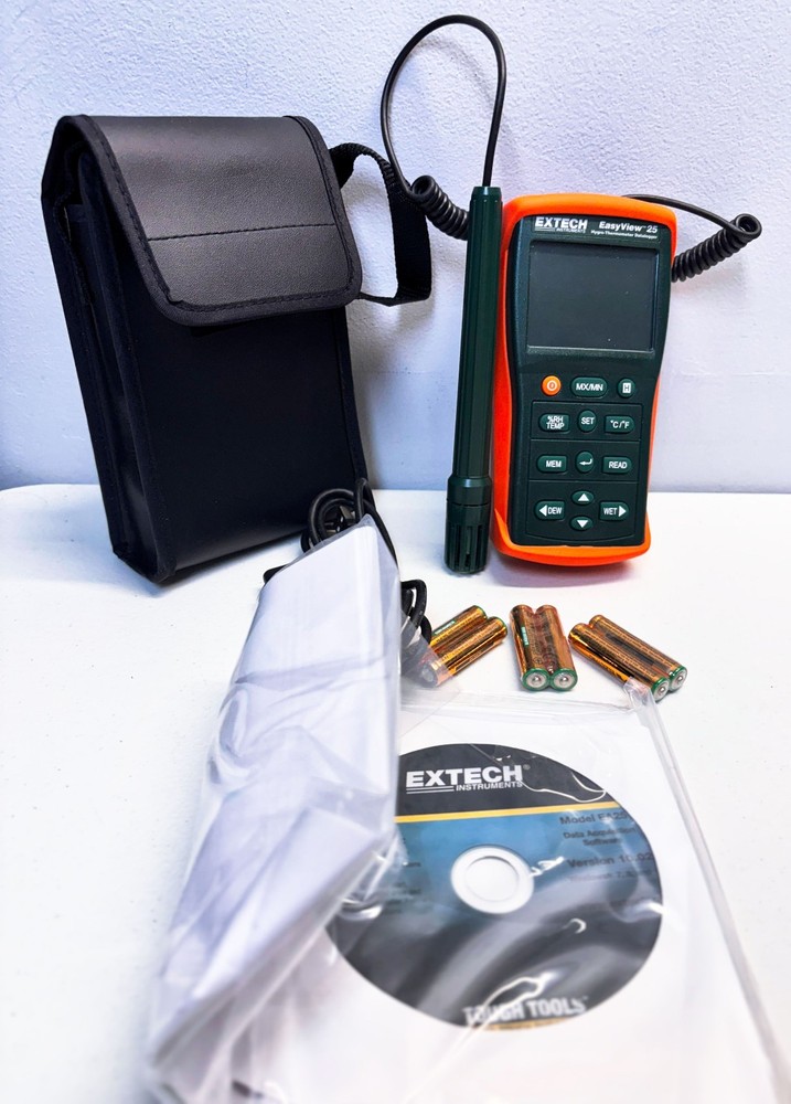 Extech EA25 Easy View Hygro-Thermometer and Datalogger