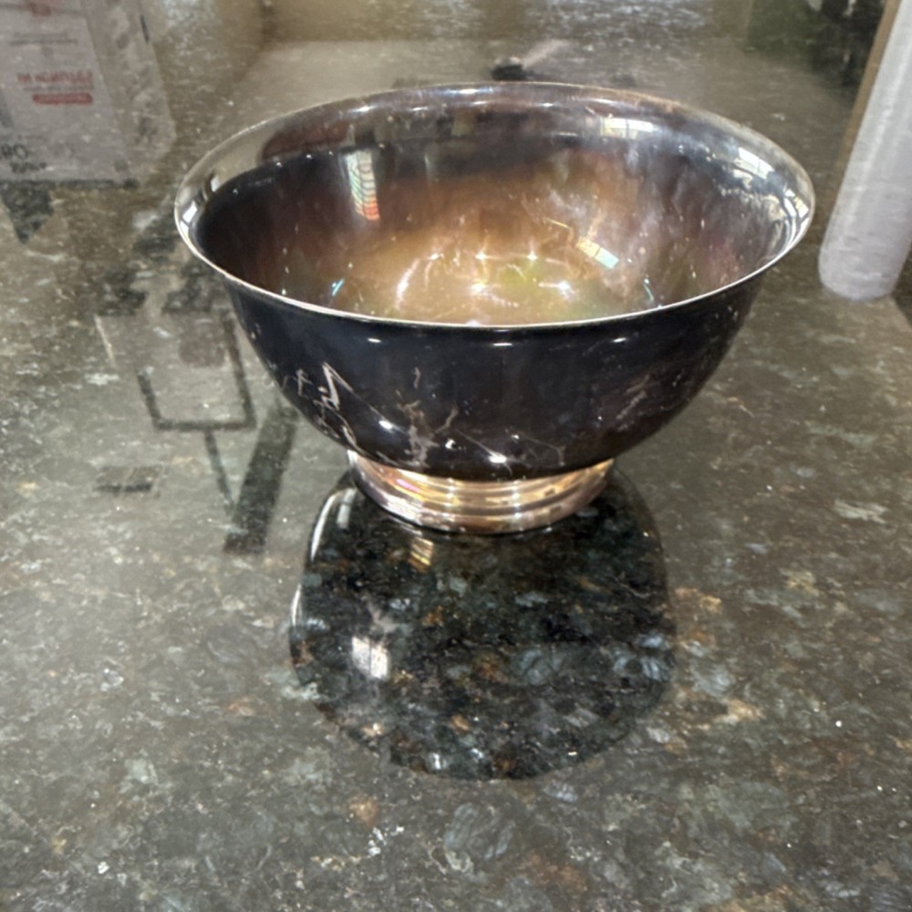 Gorham Silverplate Bowl Elegant Collectible Decorative Serving Dish