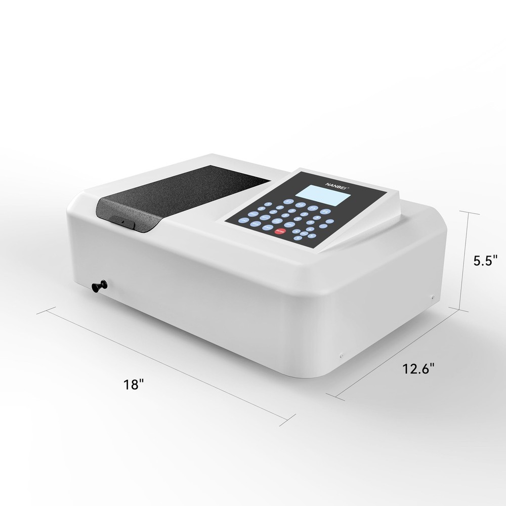 Ultraviolet Spectrophotometer with USB interfaces, lab Spectrophotometer,Wave...
