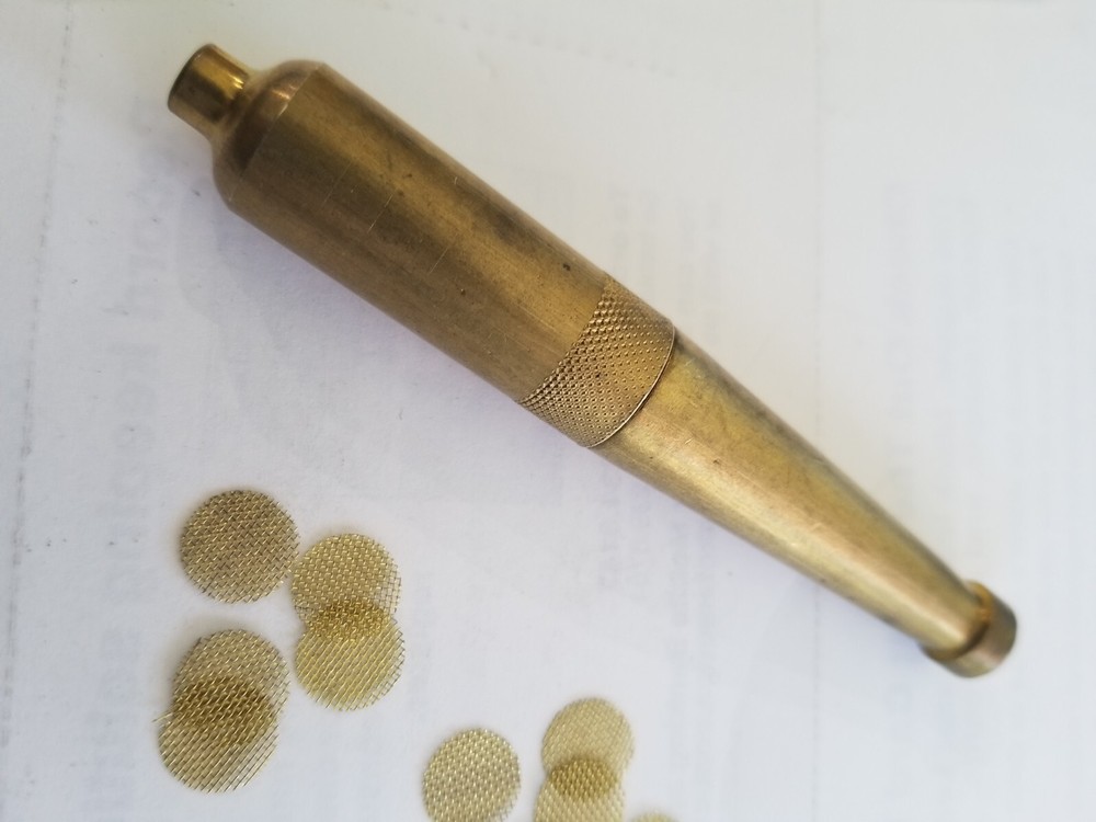 SOLID Brass bat 4" quality since 1997