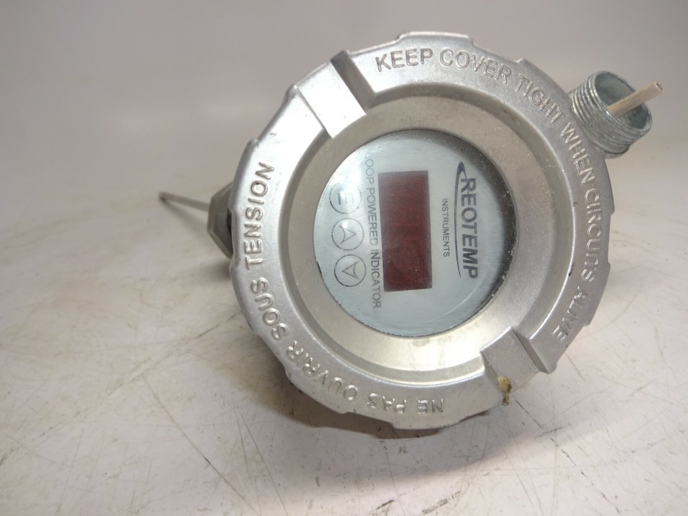 Reotemp Zb4fpx1251.8x Loop Powered Indicator Temperature Sensor