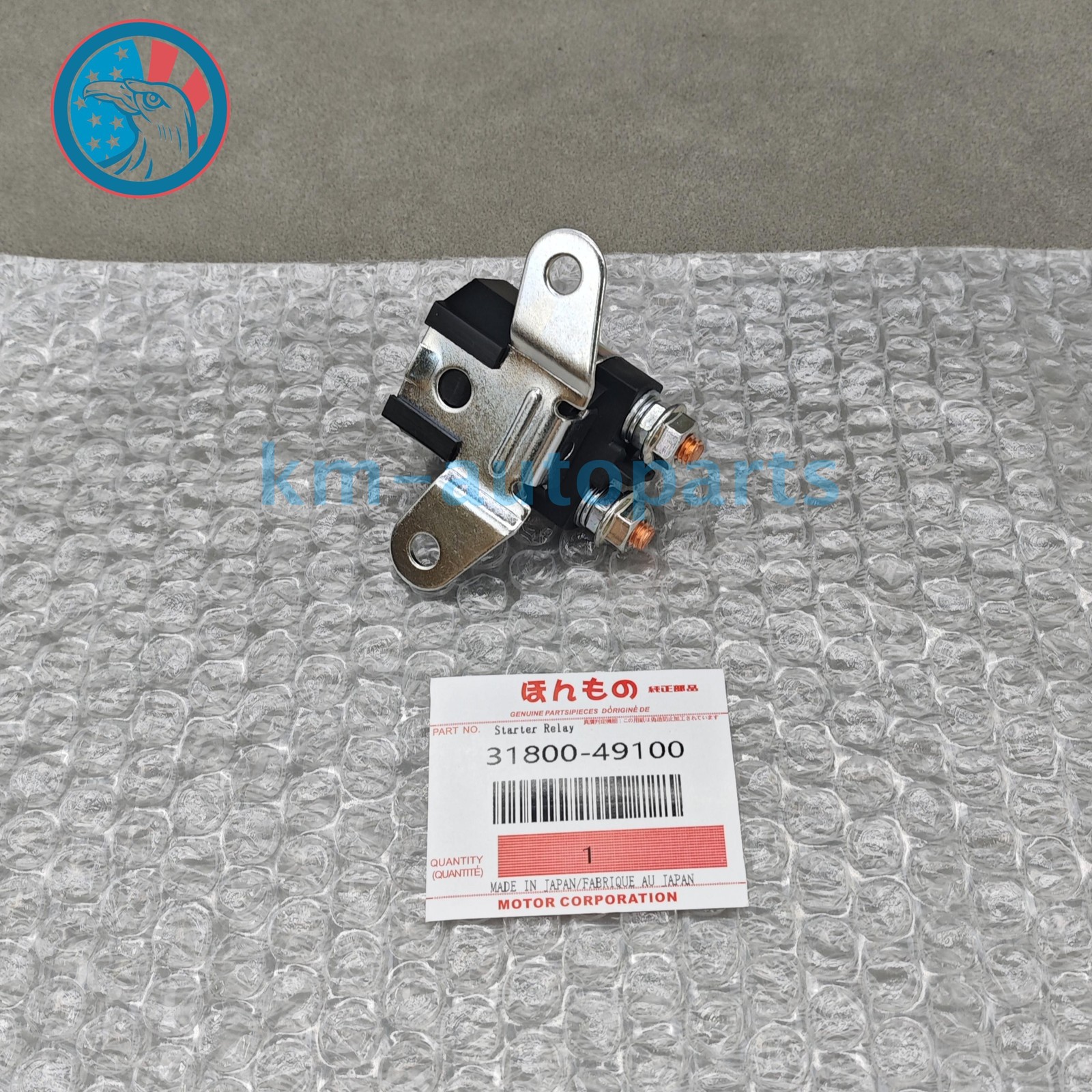 New New Caltric Starter Solenoid Relay For Suzuki 31800-30B00 31800-49100 US